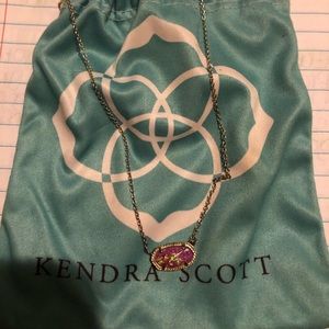Pink Kendra Scott Necklace